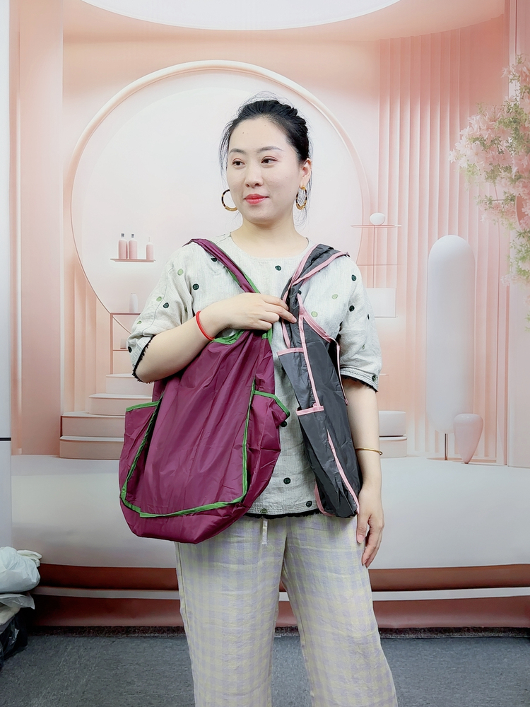 【婵阅】折叠包包·紫色