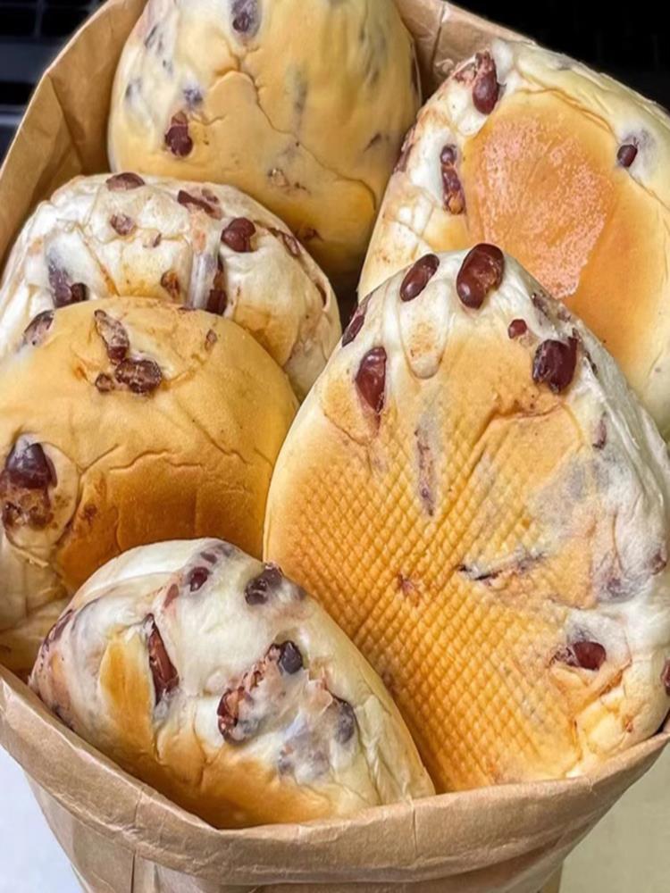 红豆餐包 30包/箱 日式蜜豆奶酪包松软好吃软绵香甜乳酪夹心