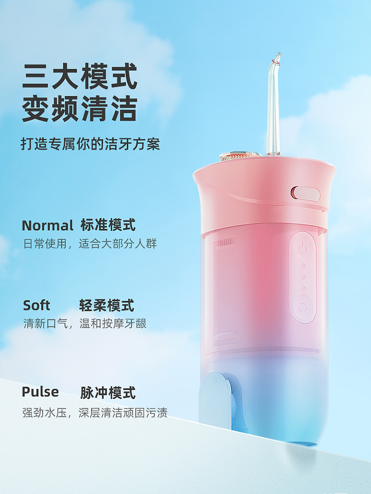 【合众精选】韩国HYUNDAI 冲牙器W1·灰色