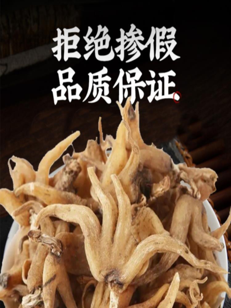 佛手参 50g 手掌参 甄选新货藏手参 中药材 干货