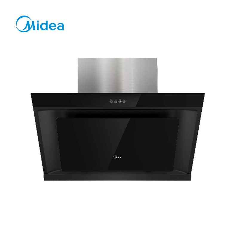 美的(midea)cxw-200-b60 家用侧吸 抽油烟机 17立方大吸力·黑色