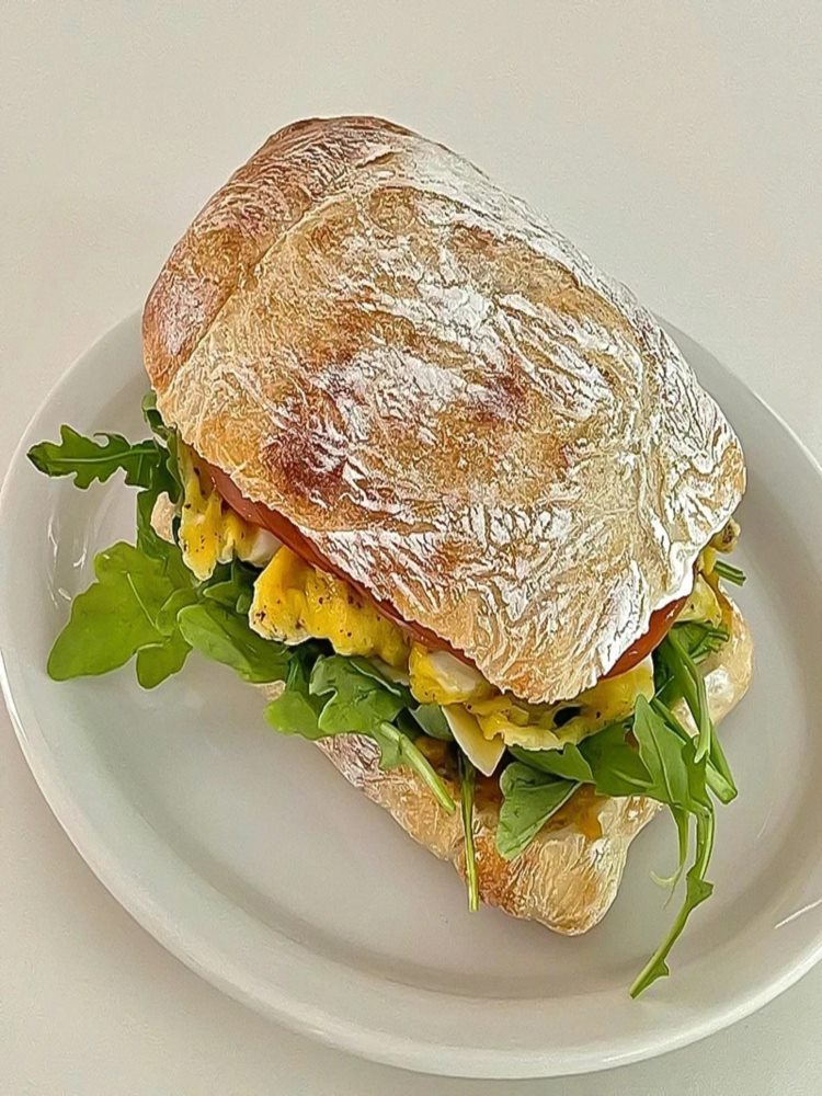 全麦恰巴塔 12包 早餐代餐食品零食手工欧包饱腹 约80g/包