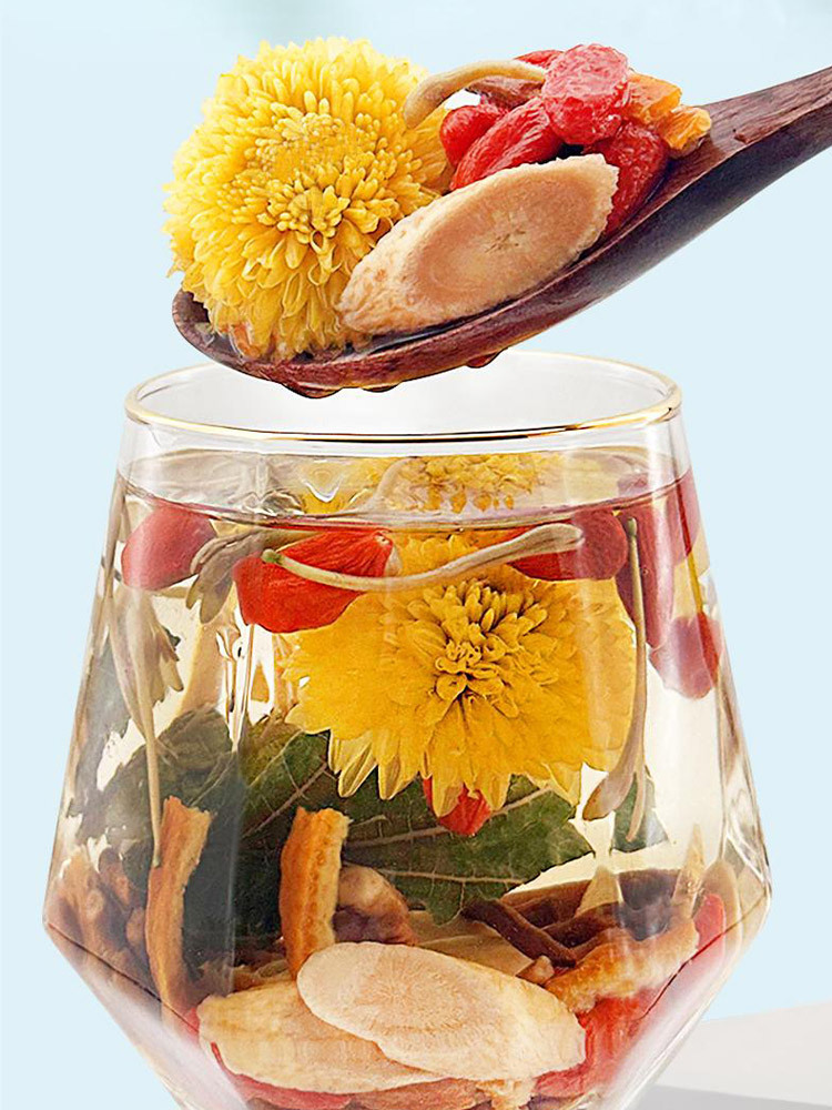 黄芪菊花枸杞茶150g*4盒