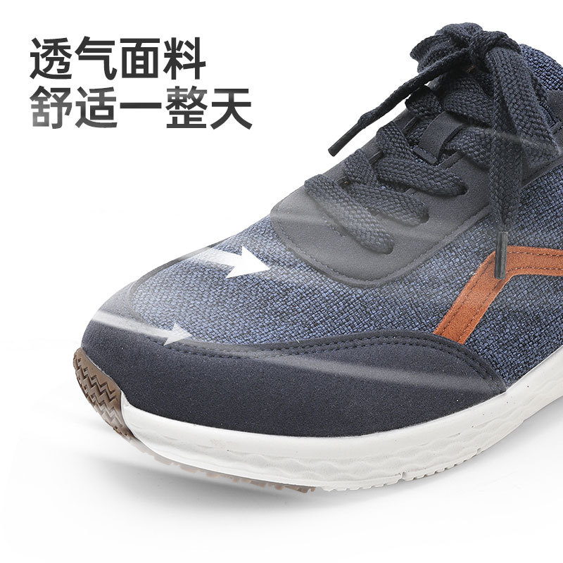 日本品牌Pansy男士彩色运动休闲鞋·蓝色