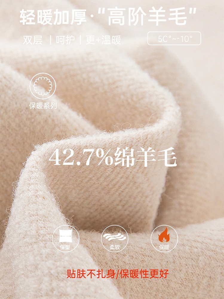 【大牌代工厂出品】和顺圣高阶羊毛厚阔腿裤3087·黑灰色