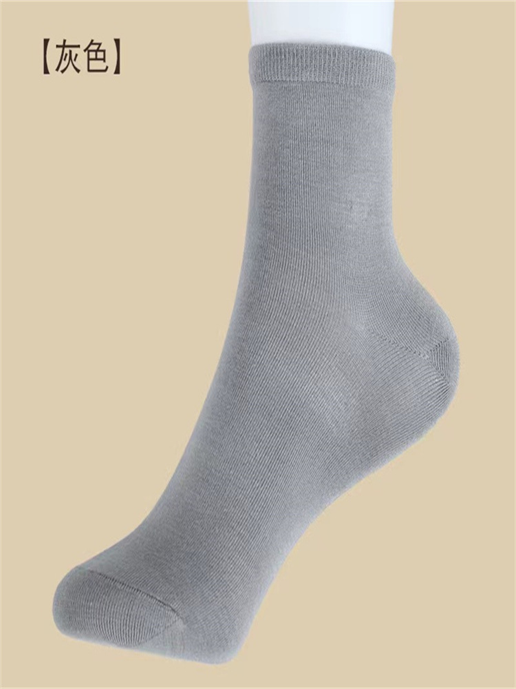 出口日本桑蚕丝女袜（5双）·灰色（可随意搭配颜色，需备注）
