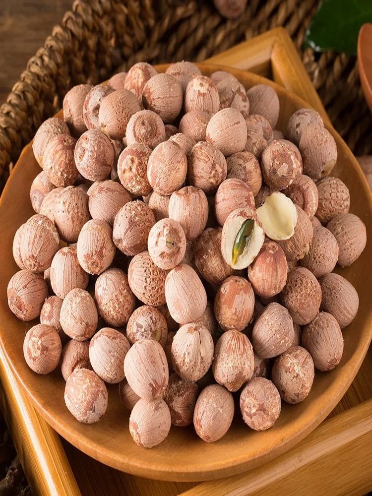 优质带芯红莲子500克/袋*2袋·红皮莲子