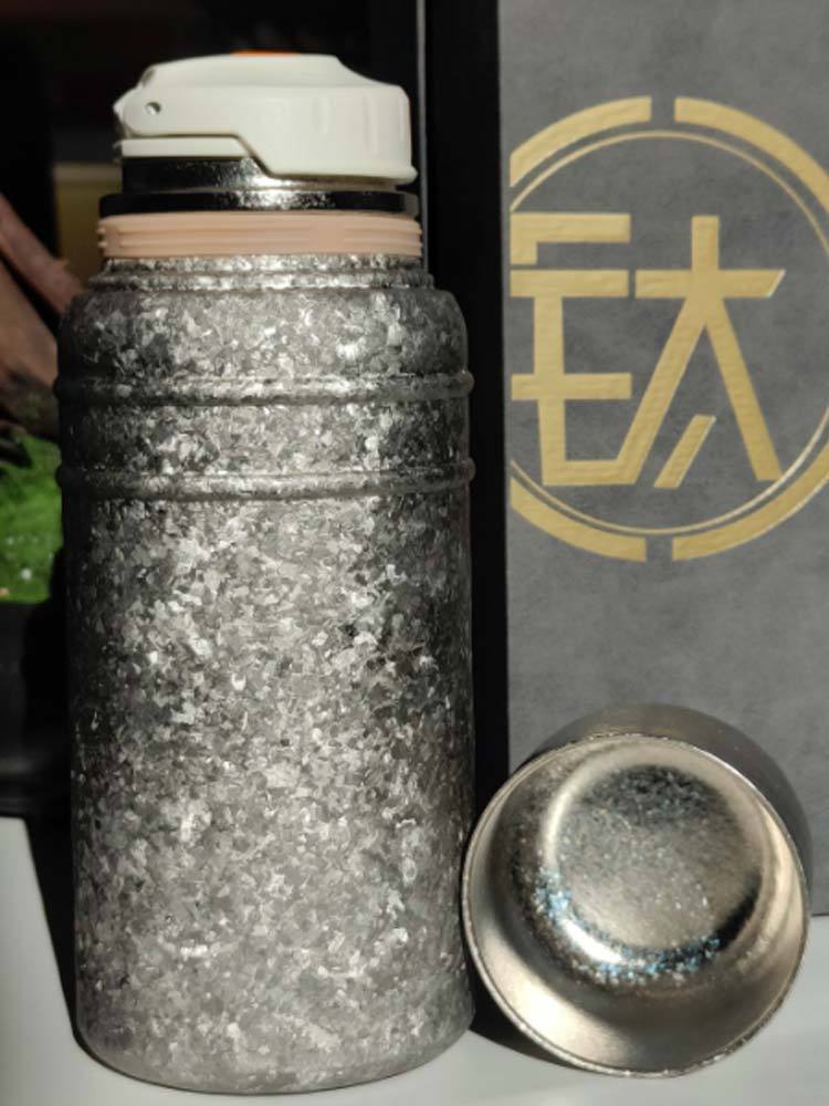 纯钛旅行水杯套装 纯度99.98%