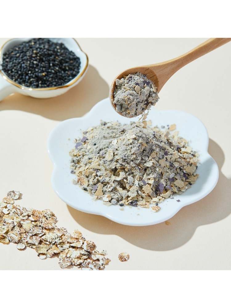 【燕之坊】五黑燕麦片320g*3盒+赠黄芪党参豆浆粉210g