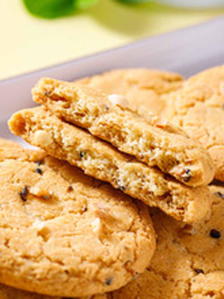 【无蔗糖】坚果黄精桃酥250克*3盒