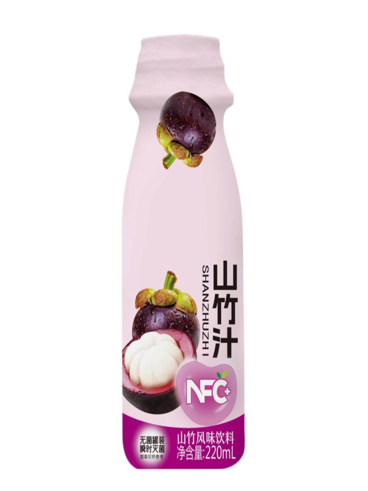 山竹汁风味饮品 210ml*20瓶 夏季畅饮清爽解腻风味饮料