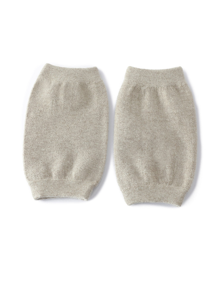 【100精纺羊毛/男女通用】新款保暖老寒腿防滑护膝·天然色