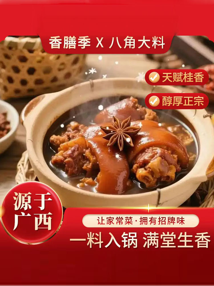 【初级农产品】广西八角大料250g/袋*2袋