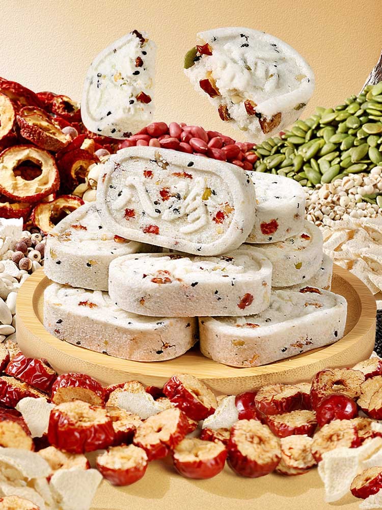 【到手200枚】红枣山药八珍糕200枚  传统老式糕点 营养饱腹代餐