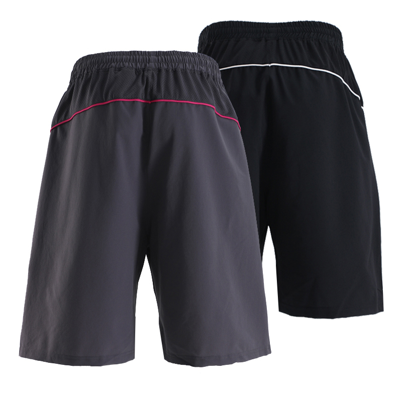 七彩枫叶夏季运动短裤男家居休闲短裤2件组-黑色+灰色.吸湿排汗！轻薄透气！