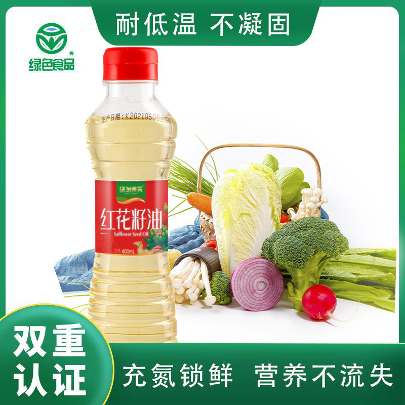 【新人专享】绿洲果实红花籽油8瓶装