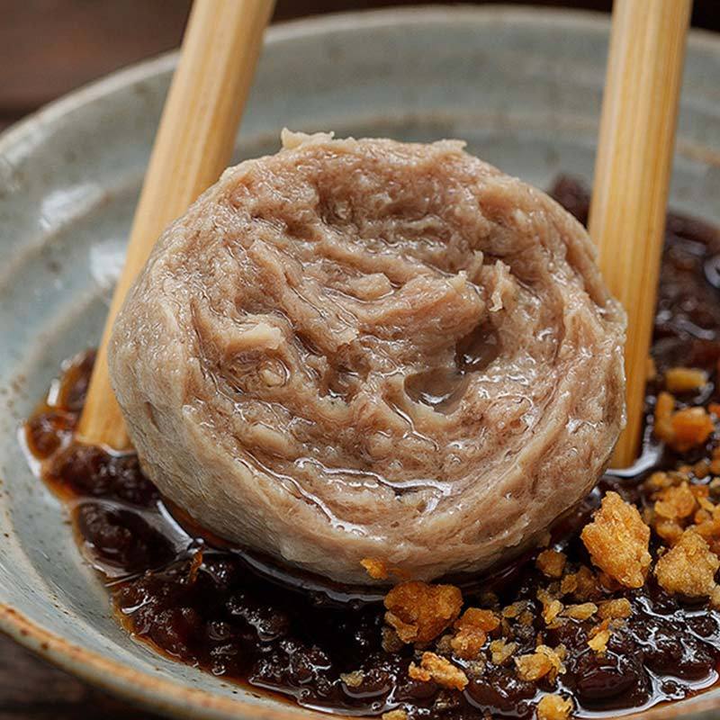 潮汕喜盼手打牛肉丸牛筋丸250g袋4袋