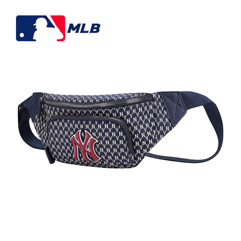 MLB （老花）腰包NY32BGC9911-50 三色可选·蓝色