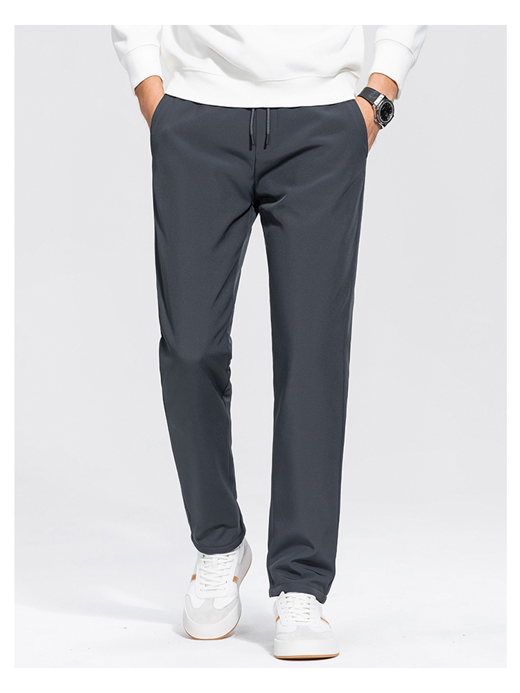 欧奈丝 男士高腰系带羽绒裤NSM5290503·深灰