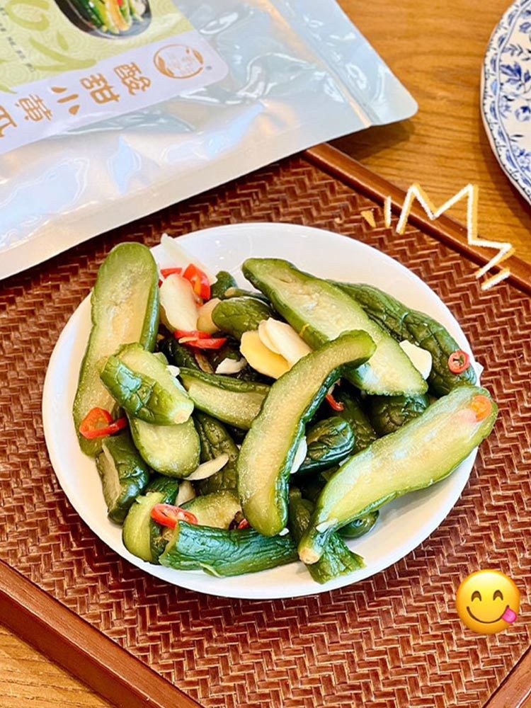 延边酸甜小黄瓜300gx5袋