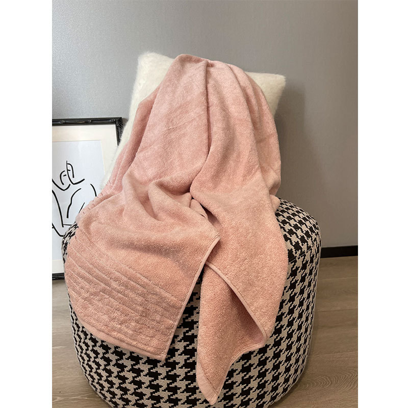 玛品Mappin竹纤维浴巾70*140cm毛巾 T28·粉色
