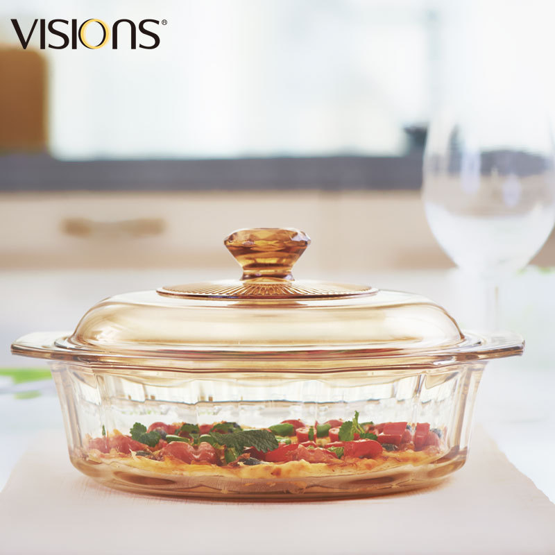 康宁(visions)晶钻透明锅(双耳1.5l)