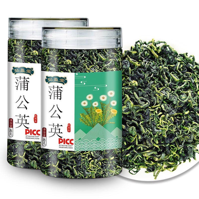 蒲公英茶自然生长40g*10罐