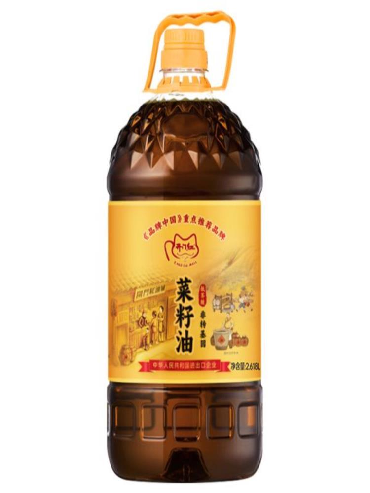 农家菜籽油 5L（约9.2斤）家用烧烤炒菜浓香菜油食用油桶装