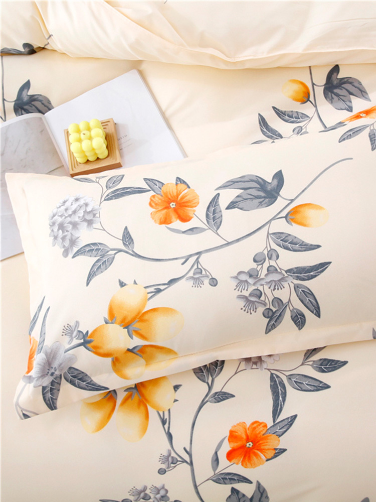 【合众精选】悠梦家居 洛可亲肤四件套200x230cm YJ-12002·蒂花之秀