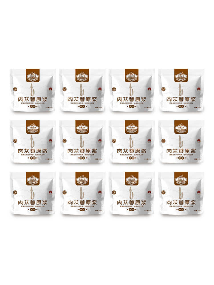 自然之臻阿拉善冬季荒漠肉苁蓉100%纯原浆