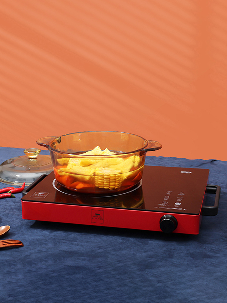 康宁 控温大功率电陶炉-绚丽红色（两种尺寸可选）·红色