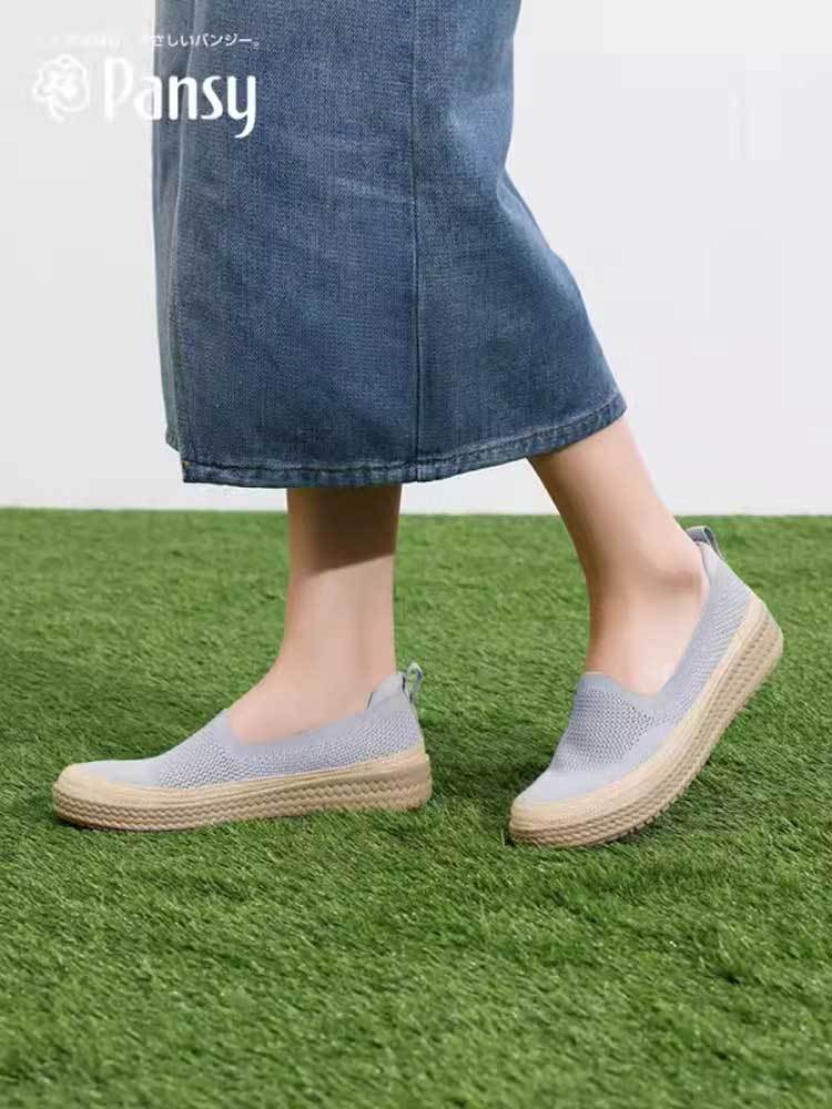 日本品牌pansy女士渔夫鞋·灰色