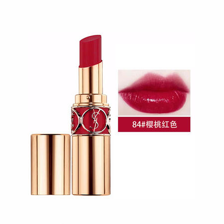 香港直邮 ysl圣罗兰圆管口红#84樱桃红色·yslyg049