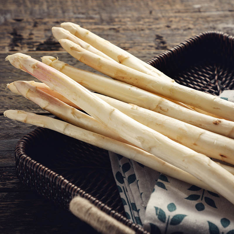 新鲜现挖嫩芦笋 白芦笋净重3斤,送刮皮刀,春季特定蔬菜,鲜嫩美味