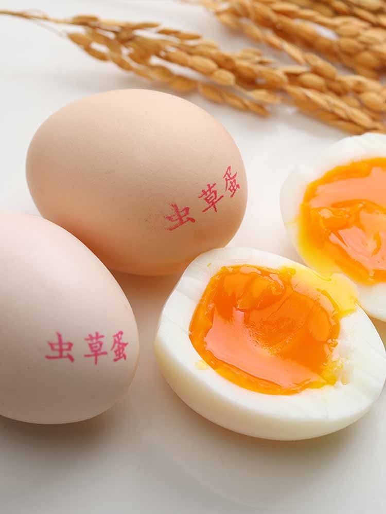 农家散养土鸡蛋大个虫草蛋40枚