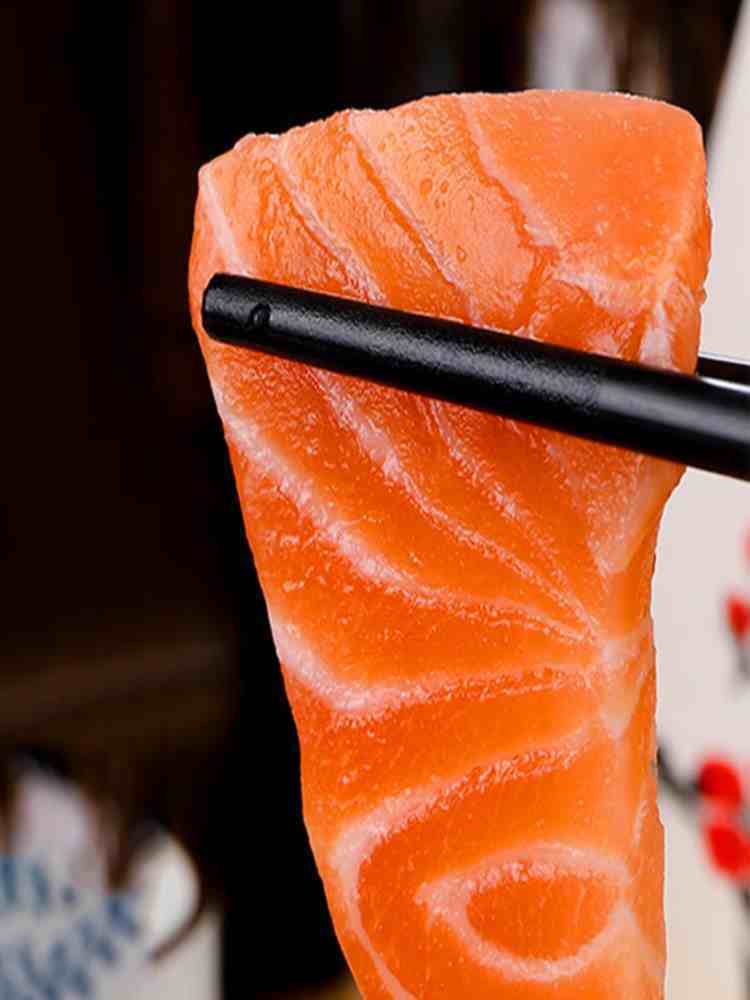 三文鱼中段 200g*2盒 去皮切片 刺身生鱼片 冷冻冰鲜（送芥末酱油）