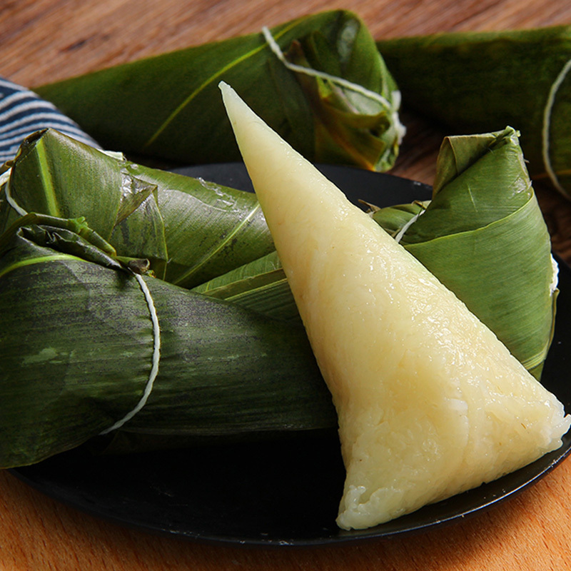 顺丰包邮湖北白米粽子手工新鲜清水粽端午节纯糯米原味小粽子洪湖特产