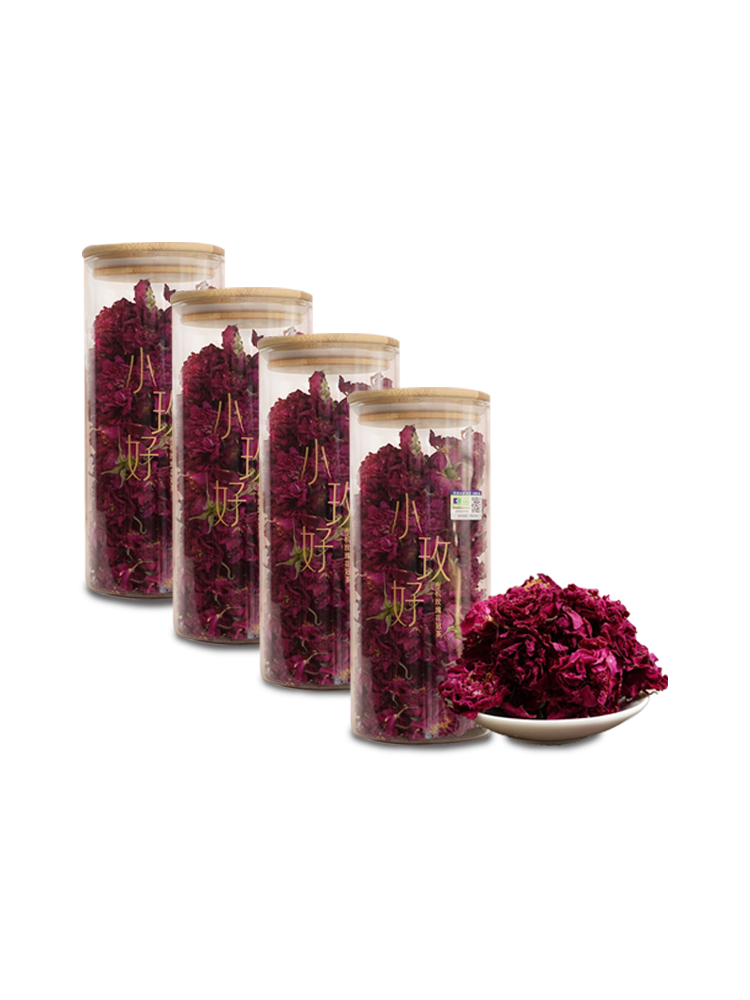 老山知己有机平阴玫瑰花冠茶