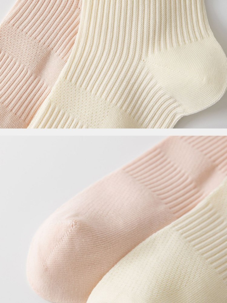 【95新疆棉】6双棉悟女士春夏7A抗起球网眼透气短袜8857·颜色随机