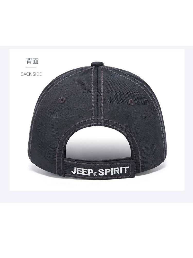 JEEP吉普帽子薄款A0374·深蓝