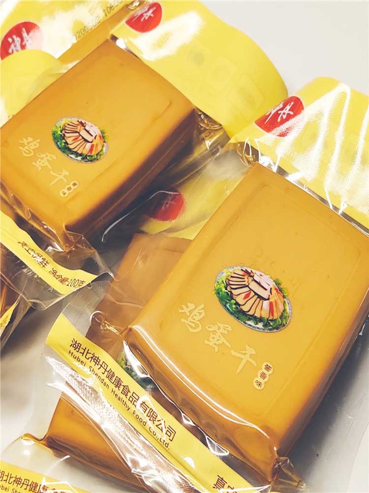 五香酱卤大鸡蛋干全蛋制作营养丰富100g*12袋