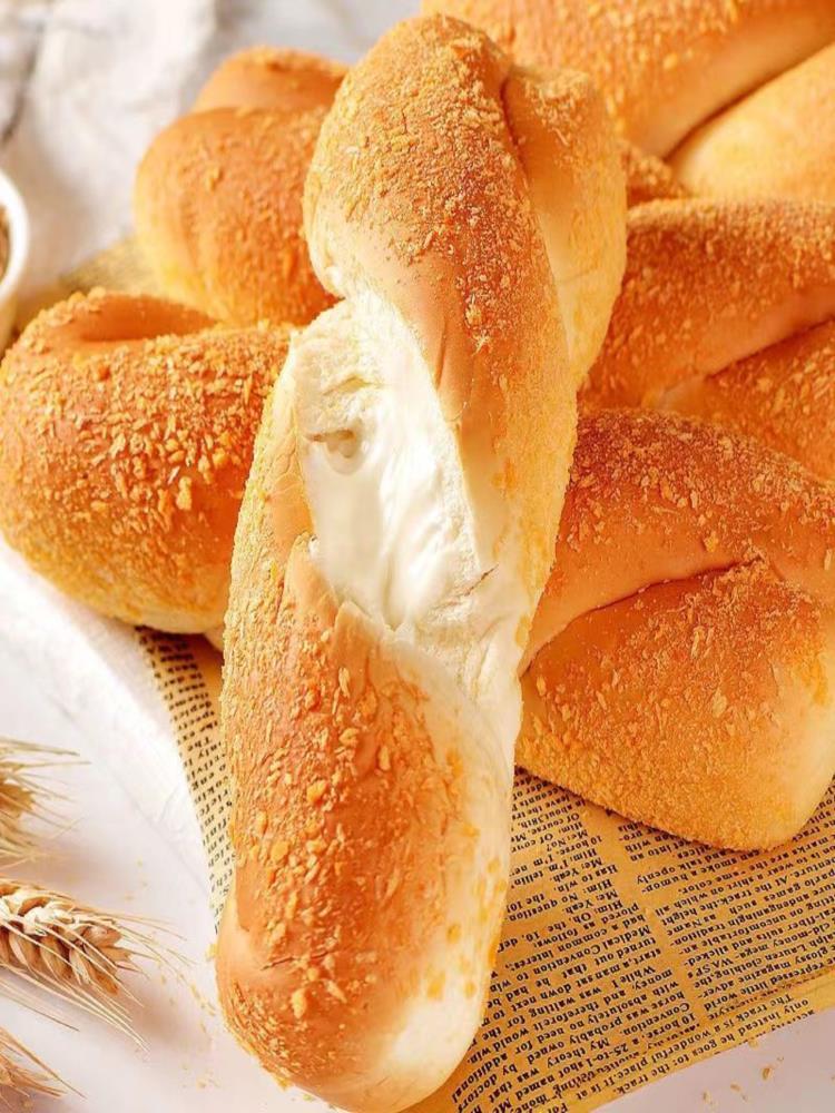 手拧酸奶麻花 20包约1000g 面包早餐糕点 休闲零食整箱