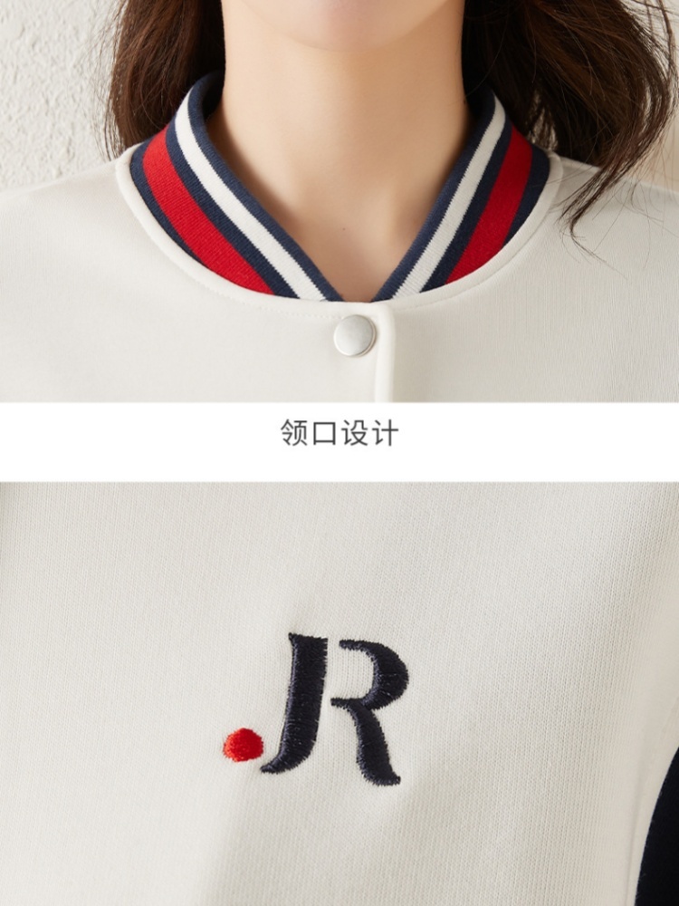 轩凌子棒球领减龄外套S82310001·宝蓝色