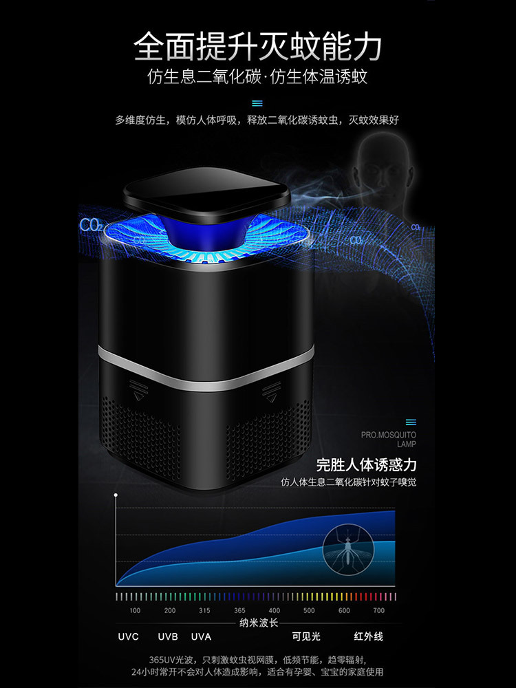 25款家用静音诱蚊灭蚊灯