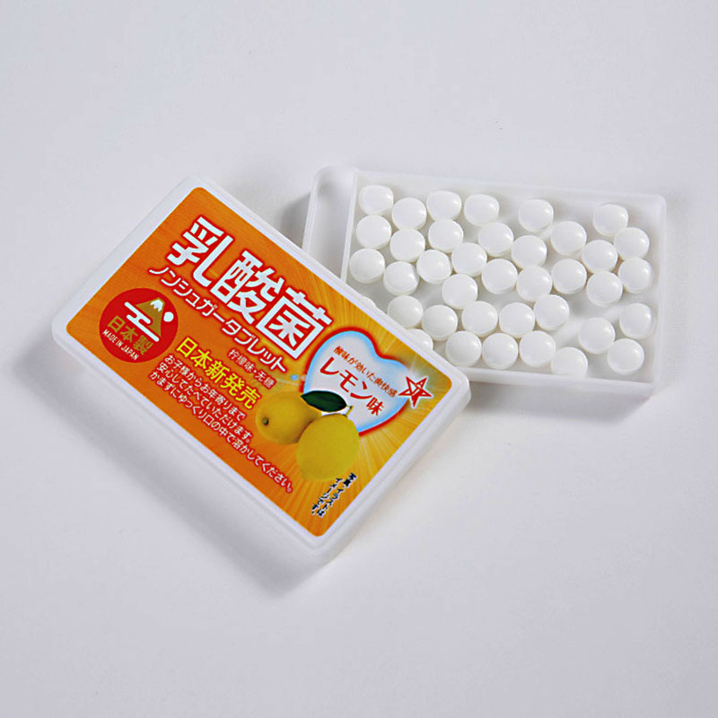 STAR 日本进口L8020乳酸菌无糖含片(一组12盒) 保护您的口腔！小孩老人放心吃！  白色