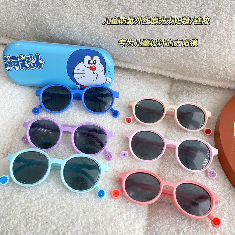 骊佳LJGOOD儿童高清太阳镜偏光墨镜中小童眼镜83009（3-10岁）·浅蓝