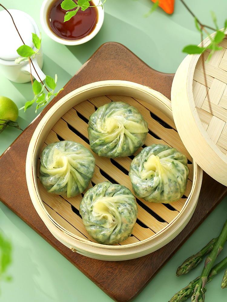 生鲜-西贝山茶油纸皮翡翠烧麦3袋