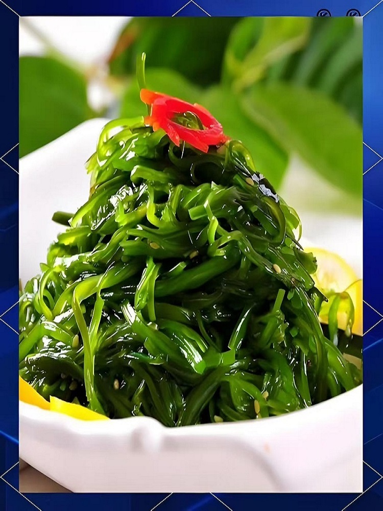 裙带菜开袋即食低脂海带丝中华海草早餐减凉拌菜400g/袋*2袋