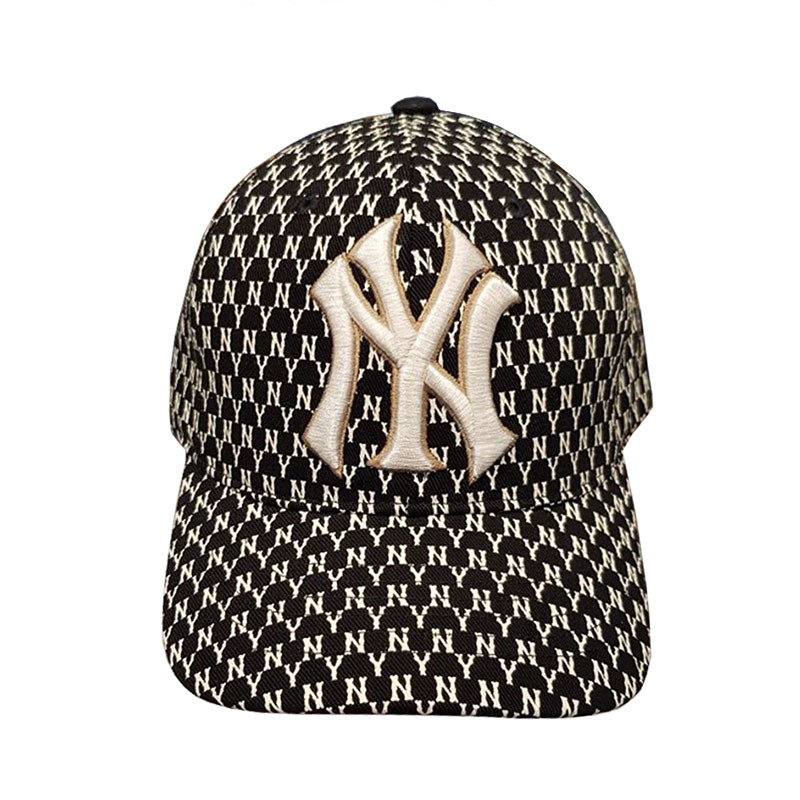 MLB 棒球帽 FB系列老花印花NY·黑色印花