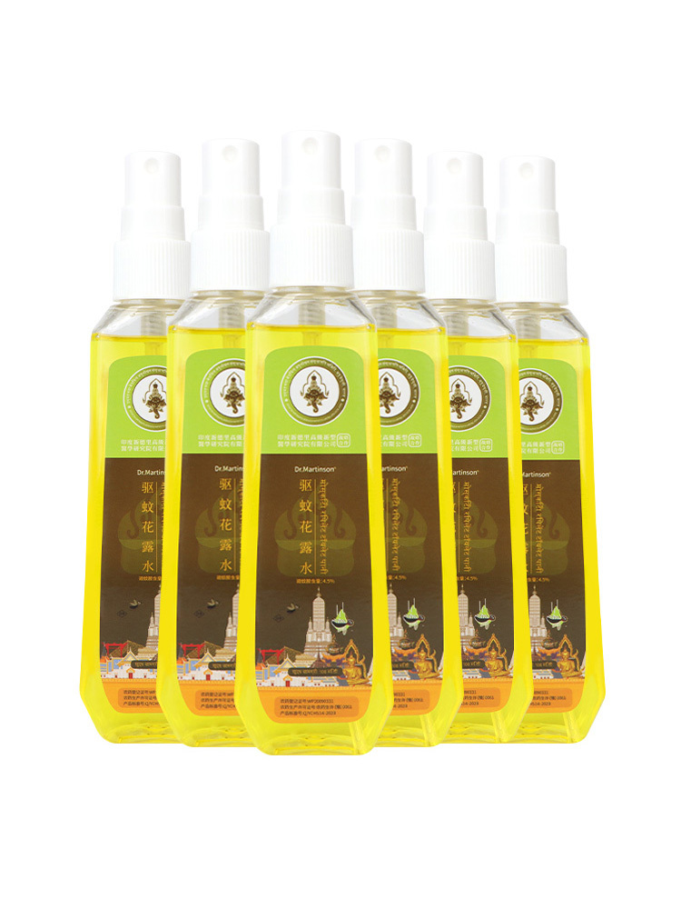 印度新德里驱蚊花露水100ml*6瓶